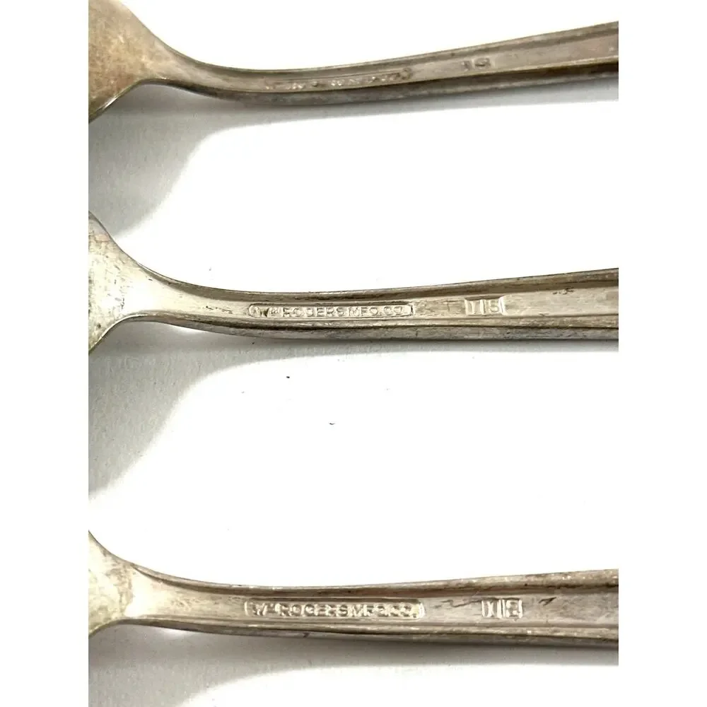 1939 New York World’s Fair Presidential Souvenir Spoon Lot Wm Rogers Silverplate